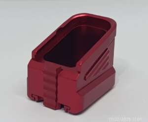 EXTENSION GLOCK +5, GEN.1-4, ROJO AC