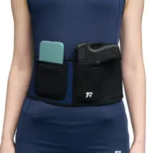 BELLY BAND ROUNDED UNIVERSAL PEQUEÑO, PARA CINTURA, BANDA ELASTICA, COLOR AZUL, MATERIAL NEOPRENO (03026490)