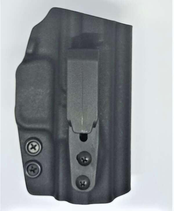 FUNDA ROUNDED CANIK TP9 ELITE SUB-COMPACT USO INTERNO, CLIP AL CINCHO AMBIESTRO, COLOR NEGRO, MATERIAL KYDEX (03026500)
