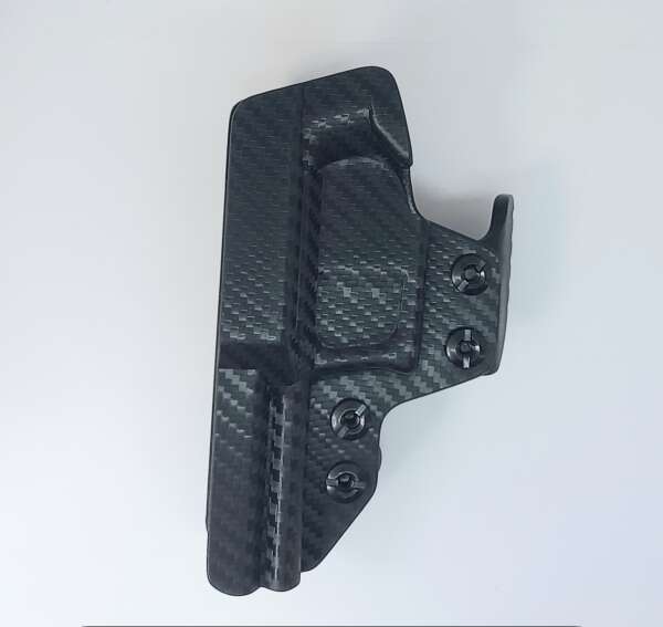 FUNDA ROUNDED SIG SAUER P320 USO INTERNO, CLIP GUARDAMONTE, FIBRA DE CARON/ KYDEX (03026524) - Imagen 2