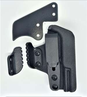 FUNDA ROUNDED TAURUS G3 USO INTERNO, CLIP AL GUARDAMONTE, COLOR NEGRO, MATERIAL KYDEX (03026545)