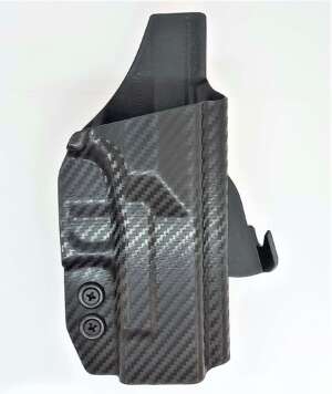 FUNDA ROUNDED GLOCK 19/19X/23/32/45 EXTERNA, DE PALETA, OPTIC READY,FIBRA DE CARBON/ KYDEX (03026568)