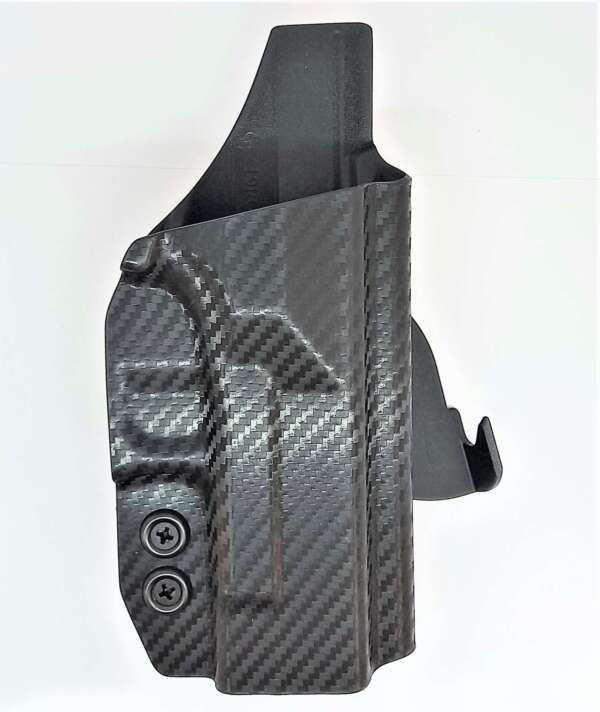 FUNDA ROUNDED GLOCK 19/19X/23/32/45 EXTERNA, DE PALETA, OPTIC READY,FIBRA DE CARBON/ KYDEX (03026568)