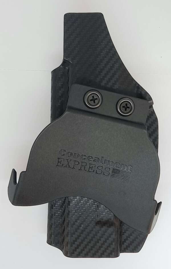 FUNDA ROUNDED GLOCK 19/19X/23/32/45 EXTERNA, DE PALETA, OPTIC READY,FIBRA DE CARBON/ KYDEX (03026568) - Imagen 2