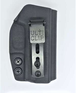 FUNDA ROUNDED GLOCK 43 INTERNA, AMBIDIESTRO, CLIP ATLETICO, COLOR NEGRO, MATERIAL KYDEX (03026595)