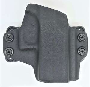 FUNDA ROUNDED GLOCK 43/43X EXTERNA,OPTIC READY,LOOP AL CINCHO, COLOR NEGRO, MATERIAL KYDEX (03026596)