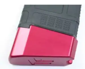 EXTENSION +4/6 TAYLOR FREELANCE CAL.223 PARA TOLVA MAGPUL GENERACION 3 DE 30 Y 40 TIROS COLOR ROJO