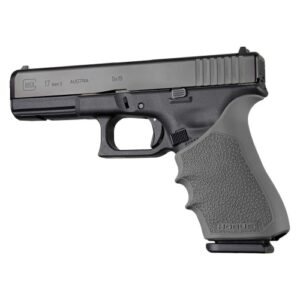 BIKINI HOGUE PARA GLOCK GEN:1/2/5 MOD;17/19/19X/20/21/22/24/31/34 /35/40/41/45 HULE TEXTURIZADO COLOR GRIS (17022)