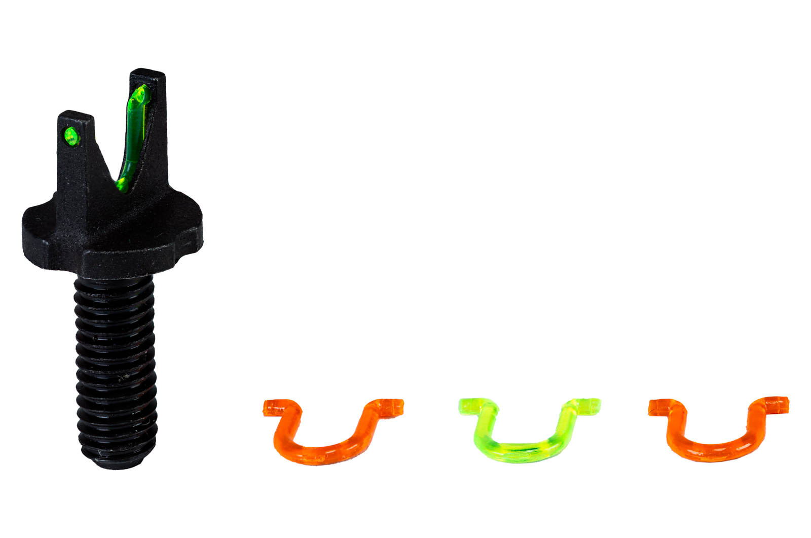 MIRAS HIVIZ PARA CARABINA/RIFLE AR 15/M4 DE FIBRA OPTICA PARA POSTE, FIBRAS INTERCAMBIABLES, INCLUYE LLAVE DE INSTALACION (AR2008) - Imagen 6