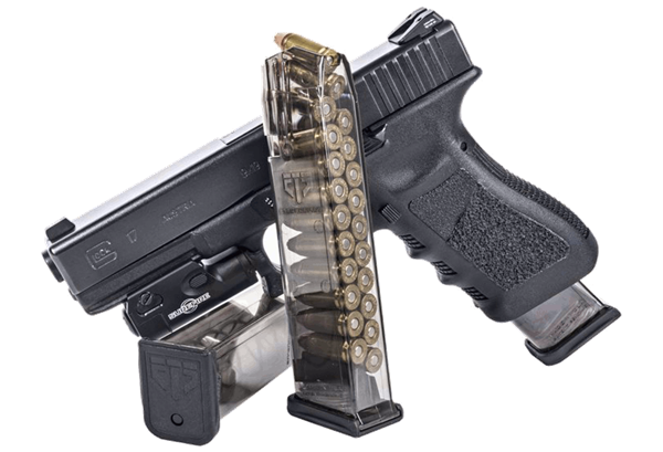 TOLVA PARA GLOCK 9MM MOD.17,19 Y 34 DE 22 TIROS ETS - Imagen 2