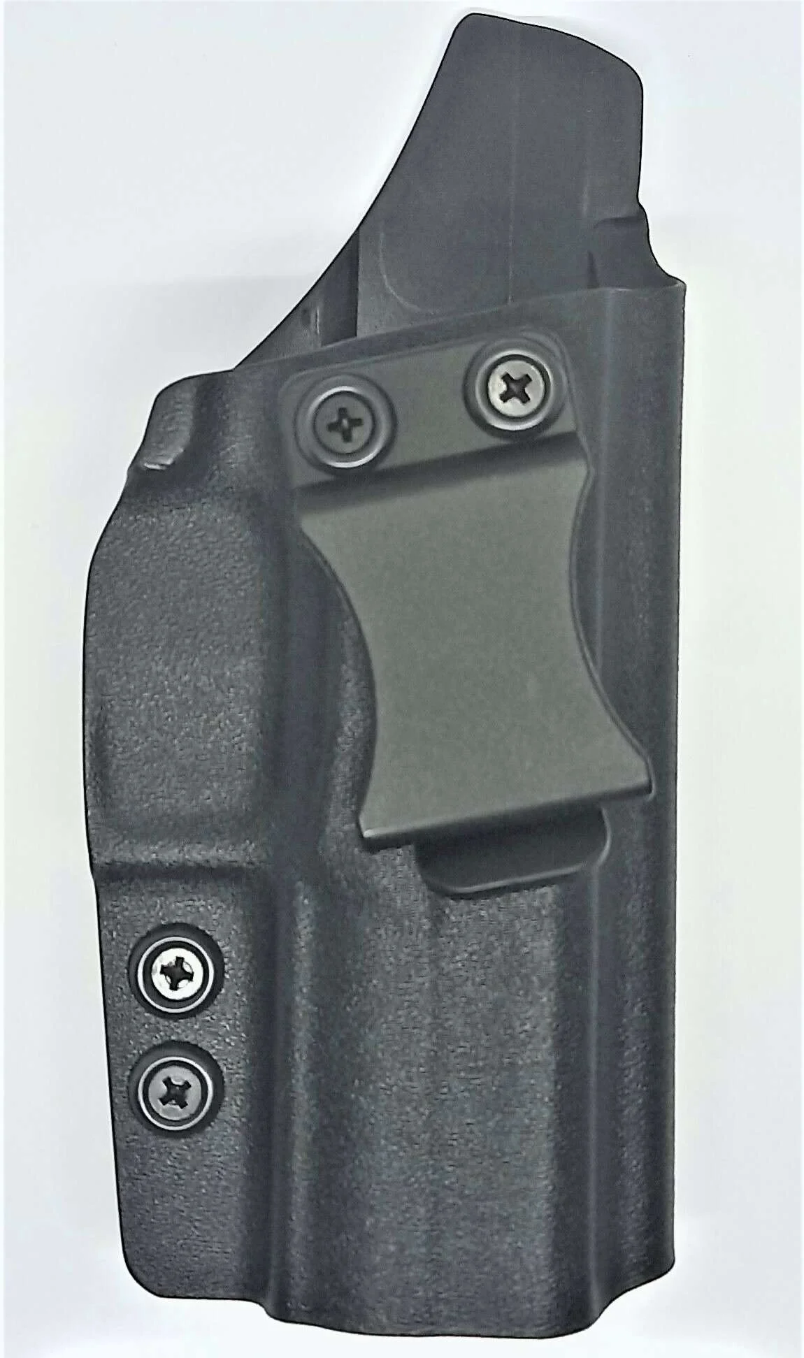 FUNDA ROUNDED PARA BERETTA APX, INTERNA, CLIP CINCHO, COLOR NEGRO, MATERIAL KYDEX (03.026.480) - Imagen 3