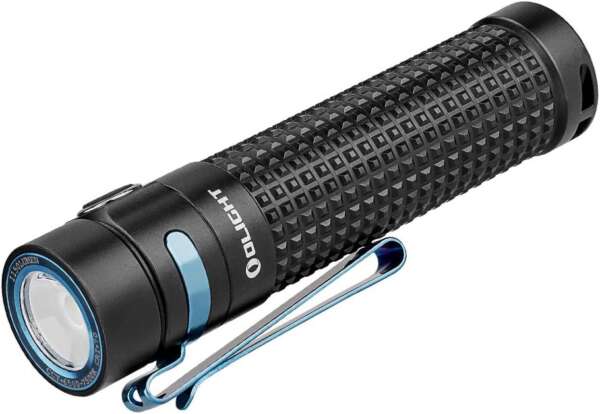 LINTERNA OLIGHT S2R BASTON II LINTERNA DE CLIP, INTERMITENTE, BOTON FACIL USO, COLOR NEGRA, 400 LUMENES, LUZ TURBO/ALTA/MEDIANA/BAJA/LUNA, RECARGABLE, CARGADOR MAGNETICO. - Imagen 2