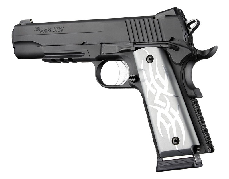 CACHAS HOGUE COLT ALUMINIO TRIBAL ANODIZADO (01404)