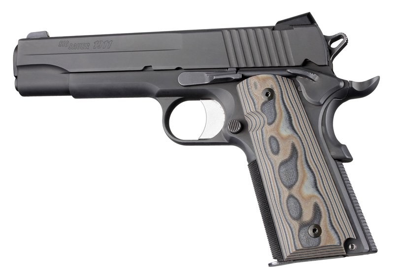 CACHAS HOGUE COLT COMPUESTO G10 LAVA LISO (45767)