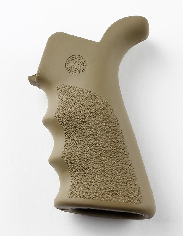 GRIP HOGUE AR15 ERGONOMICO HULE TEXTURIZADO CURVA DEDOS (15023)