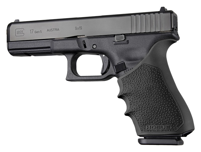 BIKINI HOGUE GLOCK GEN1/2/5 EXTENDIDO HULE TEXTURIZADO NEGRO (17020)