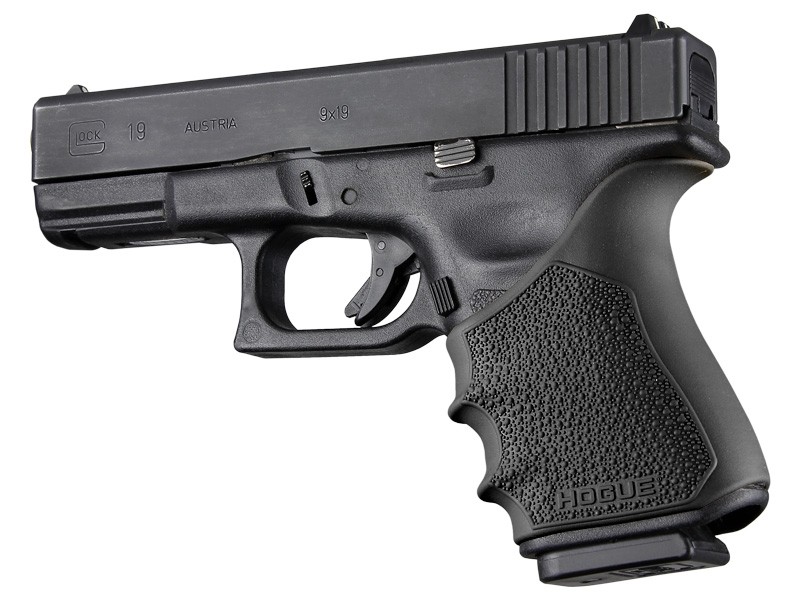 BIKINI HOGUE GLOCK GEN3/4. EXTENDIDO HULE TEXTURIZADO NEGRO (17040)