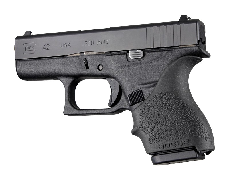 BIKINI HOGUE GLOCK 42/43 EXTENDIDO HULE TEXTURIZADO NEGRO (18200)