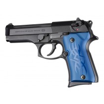 CACHAS HOGUE BERETTA 92 COMPACT ALUMINIO TRIBAL ANODIZADO LISO (93113)