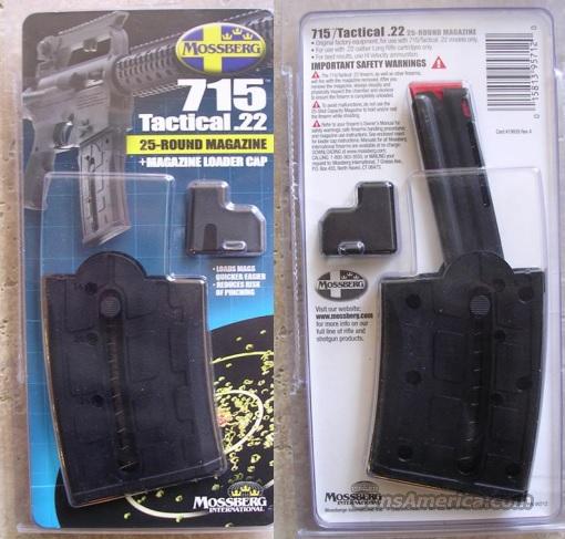 TOLVA MOSSBERG 715T Cal.22LR DE 25 TIROS MOSSBERG