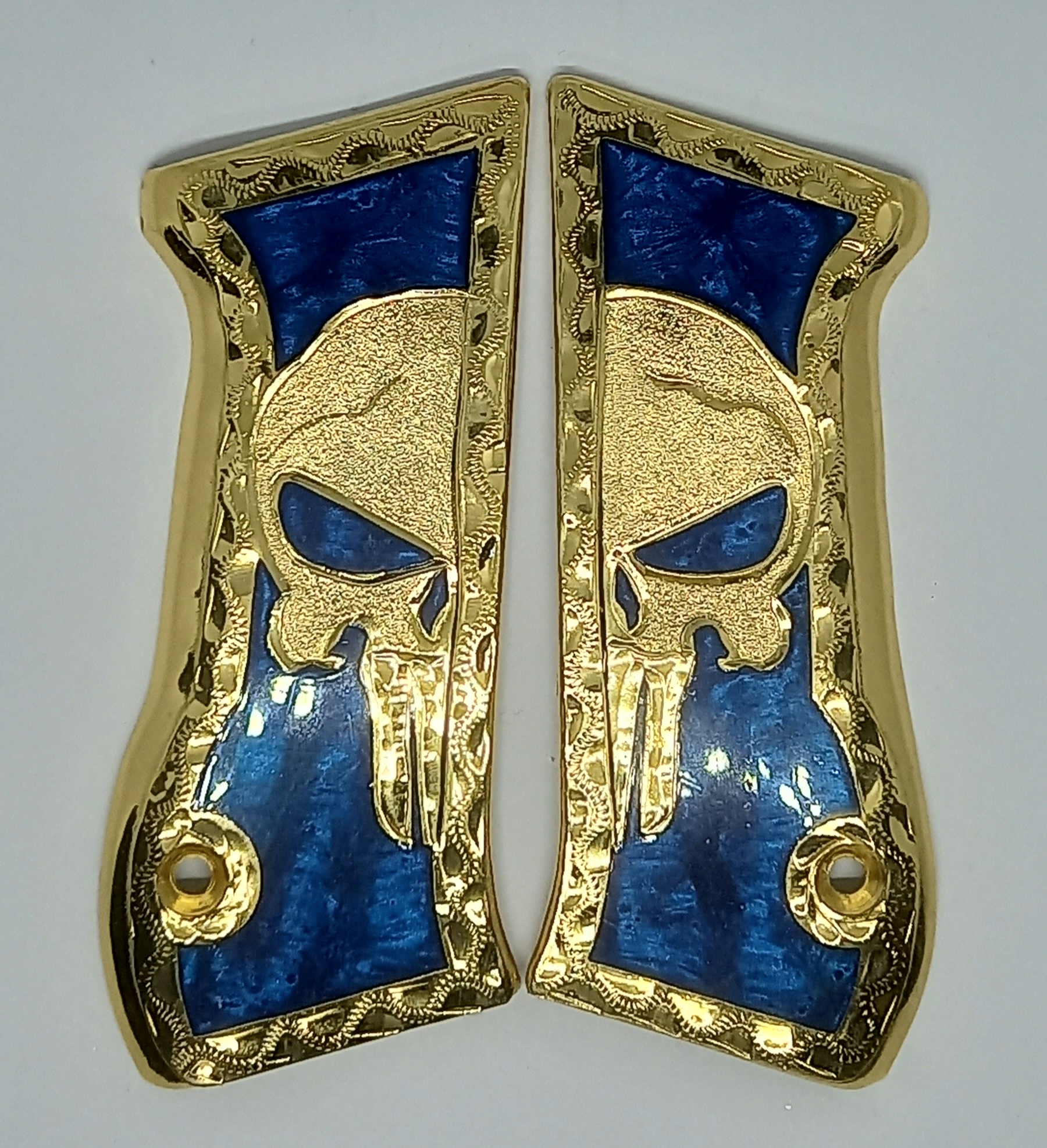 CACHAS JERICHO F/FS ACERO INOXIDABLE CHAPA EN ORO O PLATA SR