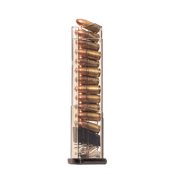 TOLVA S&W SHIELD 9MM DE 12 TIROS TRANSPARENTE ETS