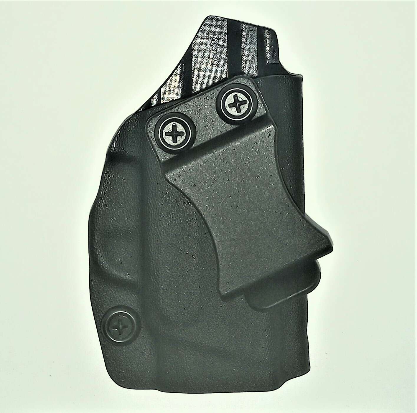 FUNDA ROUNDED S&W BODYGARD USO INTERNO, CLIP CINCHO, COLOR NEGRO, MATERIAL KYDEX (03026539)