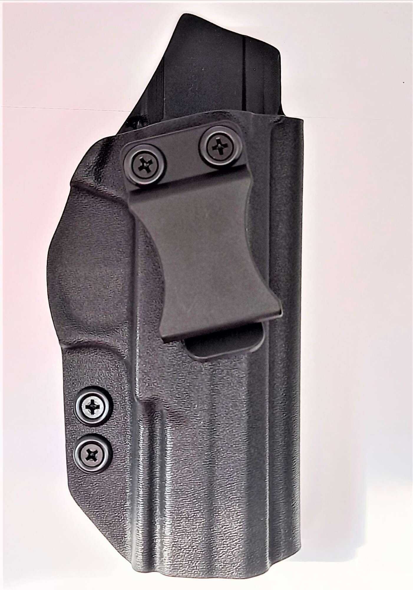 FUNDA ROUNDED TAURUS TH9/TH40 USO INTERNO, CLIP CINCHO, COLOR NEGRO, MATERIAL KYDEX (03026548)