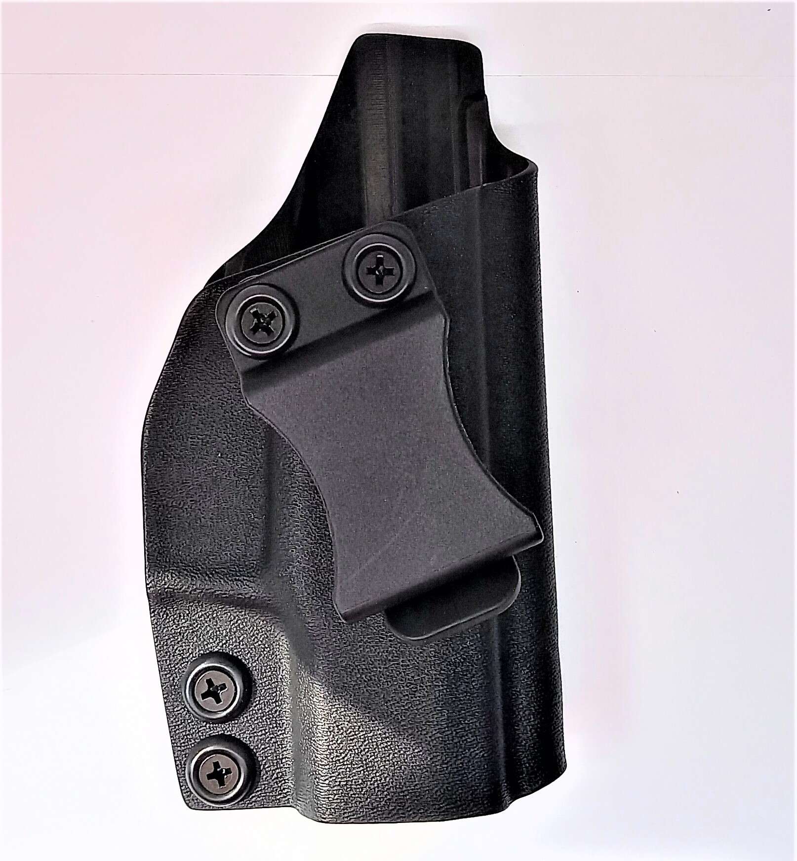 FUNDA ROUNDED TAURUS GX4 USO INTERNO, CLIP AL CINCHO, COLOR NEGRO, MATERIAL KYDEX (03026551)