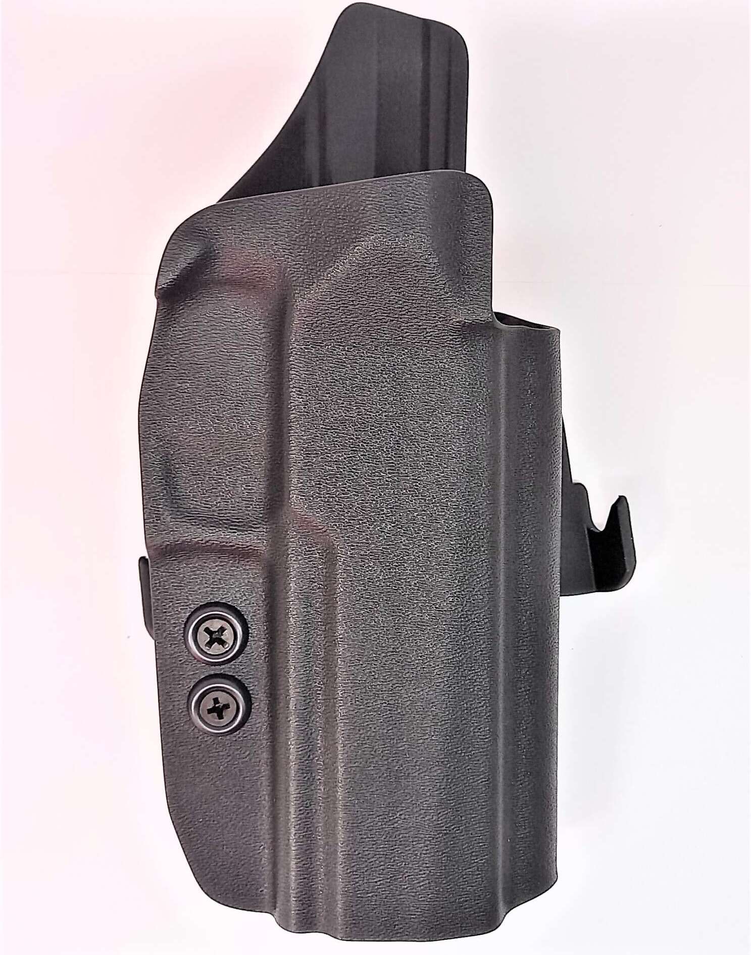 FUNDA ROUNDED SIG SAUER P320 USO EXTERNO, OPTIC READY, DE PALETA, COLOR NEGRO, MATERIAL KYDEX (03026554)