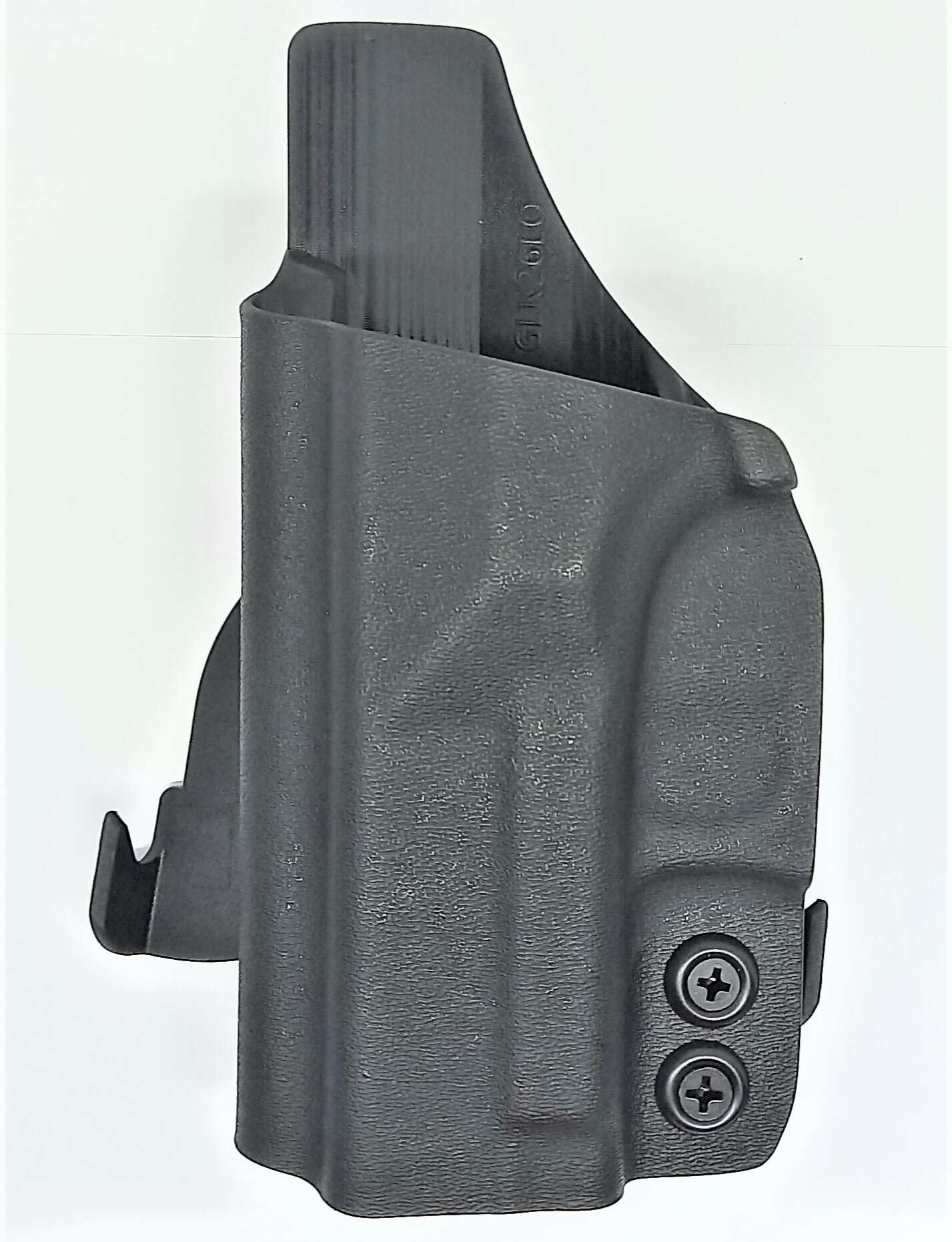 FUNDA ROUNDED GLOCK ZURDA 26/27/33 EXTERNA, DE PALETA, COLOR NEGRO, MATERIAL KYDEX (03026575)
