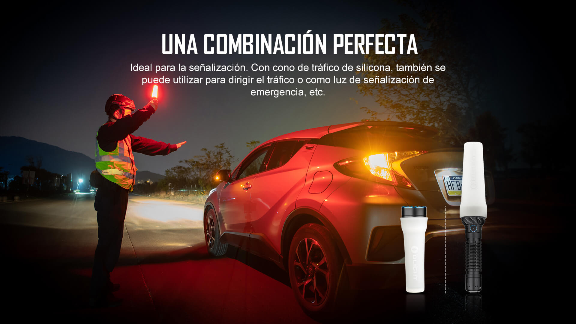 LINTERNA OLIGHT FREYR LINTERNA TACTICA MANUAL, MULTICOLOR, P/EMERGENCIAS, INCLUYE ESTUCHE Y CONO, COLOR NEGRO 1,750 LUMENES, LUZ ALTA/BAJA, RECARGABLE, CARGADOR MAGNETICO (FREYR) - Imagen 7