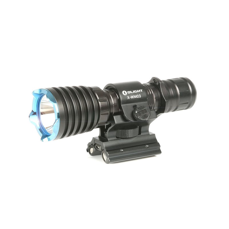 MONTURA OLIGHT MAGNETICA TACTICA P/LINTERNA, ESCOPETA/RIFLE/CARABINA, COLOR NEGRO, BASE MAGNETICA. (X-WM03) - Imagen 5