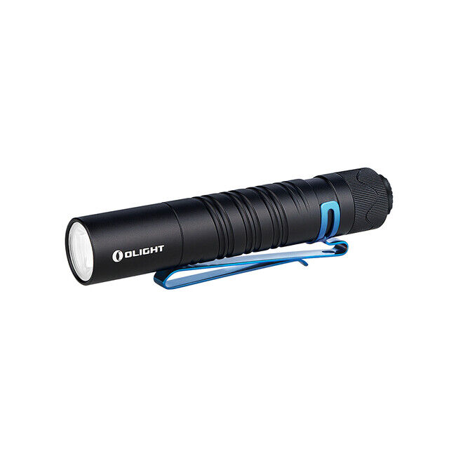 LINTERNA OLIGHT i5R EOS MINI LINTERNA, TIPO CLIP DOBLE USO, PANTALON/CAMISA/GORRA, COLRO NEGRO, 350 LUMENES, LUZ ALTA/BAJA, RECARGABLE, CABLE USB A TIPO C.