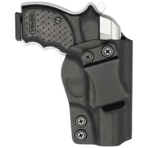 FUNDA ROUNDED BERSA THUNDER.380 CC USO INTERNO CLIPA AL CINCHO COLOR NEGRO MATERIAL KYDEX (03010030)
