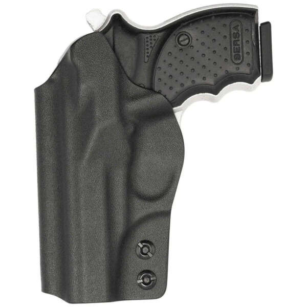 FUNDA ROUNDED BERSA THUNDER.380 CC USO INTERNO CLIPA AL CINCHO COLOR NEGRO MATERIAL KYDEX (03010030) - Imagen 2