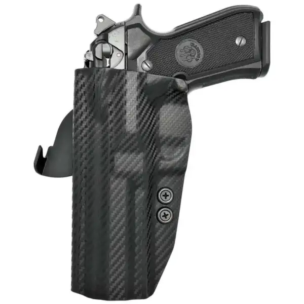 FUNDA ROUNDED BERETTA M9 M9A1/M9A3 USO EXTERNO DE PALETA MATERIAL FIBRA DE CARBON/KYDEX (03010031) - Imagen 2