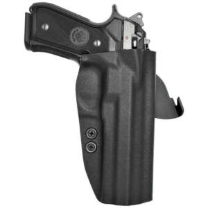 FUNDA ROUNDED BERETTA M9 M9A1/M9A3 USO EXTERNO DE PALETA COLOR NEGRO MATERIAL KYDEX (03010032)