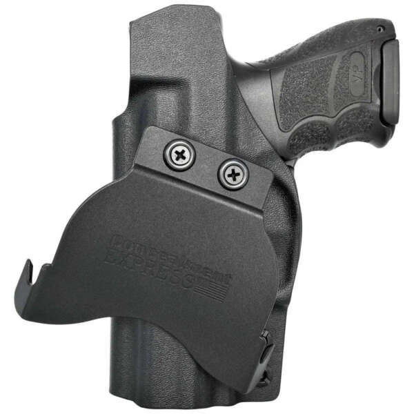 FUNDA ROUNDED H&K VP9 USO EXTERNO DE PALETA OPTIC READY COLOR NEGRO MATERIAL KYDEX (03010034) - Imagen 2