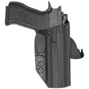 FUNDA ROUNDED JERICHO 941 FS 9MM/.40S&W/.45ACP USO EXTERNO DE PALETA MATERIAL FIBRA DE CARBON/KYDEX (03010039)