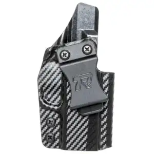 FUNDA ROUNDED SPRINGFIELD/HS XD 3´´ SUB COMPACT 9MM/40S&W USO INTERNO OPTIC READY MATERIAL FIBRA DE CARBON/KYDEX (03010041)