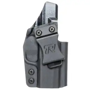 FUNDA ROUNDED SPRINGFIELD/HS XD4´´ FULL SIZE 9MM/.40S&W USO INTERNO OPTIC READY COLOR NEGRO MATERIAL KYDEX (03010042)