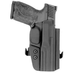 FUNDA ROUNDED S&W M&P 2/0 9MM/.40S&W USO EXTERNO DE PALETA COLOR NEGRO MATERIAL KYDEX (03010047)