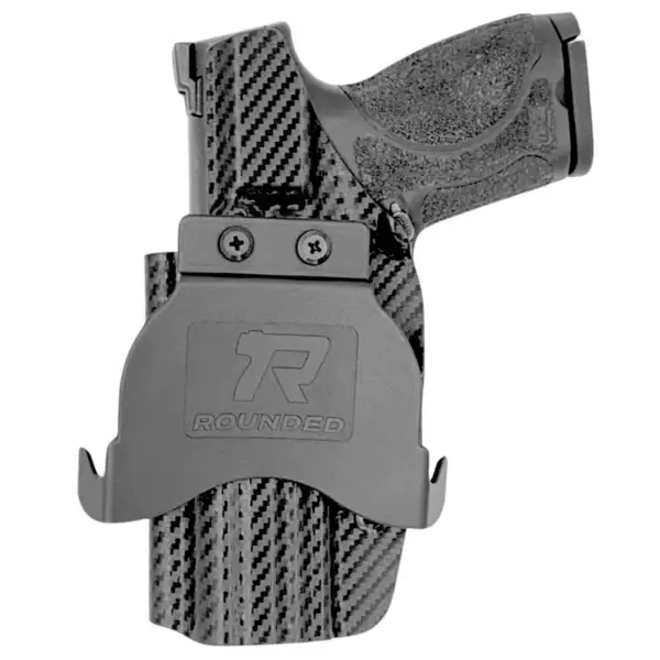 FUNDA ROUNDED S&W M&P 2/0 9MM/.40S&W USO EXTERNO DE PALETA MATERIAL FIBRA DE CARBON/KYDEX (03010048) - Imagen 2