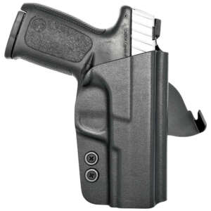 FUNDA ROUNDED S&W M&P SD9VE/SD40VE USO EXTERNO DE PALETA COLOR NEGROMATERIAL KYDEX (03010050)