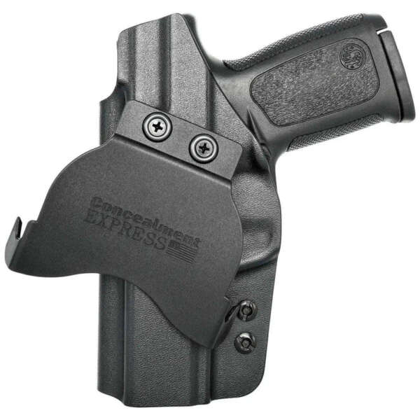 FUNDA ROUNDED S&W M&P SD9VE/SD40VE USO EXTERNO DE PALETA COLOR NEGROMATERIAL KYDEX (03010050) - Imagen 2