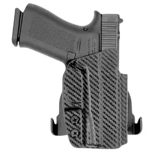 FUNDA ROUNDED GLOCK 9M 43/43X USO EXTERNO DE PALETA MATERIAL FIBRA DE CARBON/KYDEX (03010056)