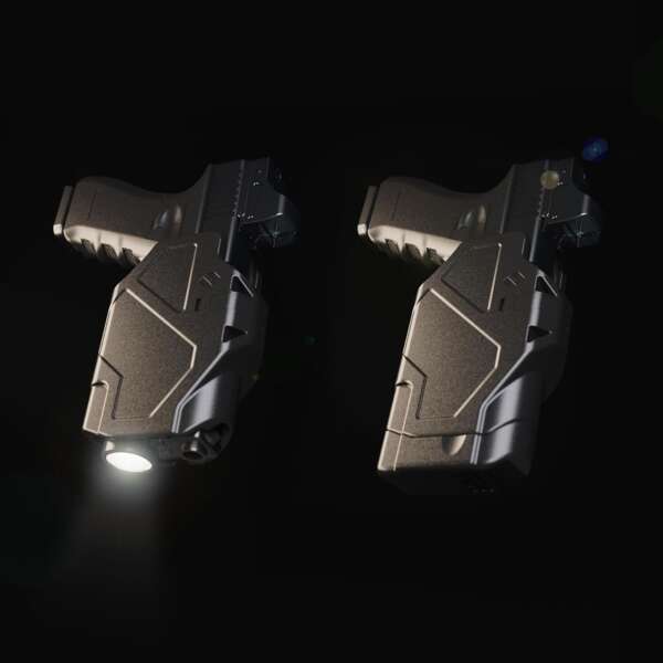 FUNDA GLOCK DELTA MODULAR MOD: 17/19/22/23 USO CON LINTERNA, CON SEGURO,PARA USO DERECHO, DE PALETA USO EXTERNO (DLT19) - Imagen 3