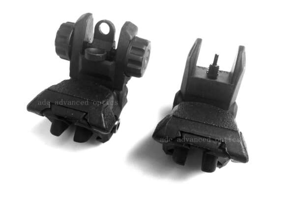 MIRAS FLIP UP DE POLIMERO,POSTE Y RETINA AJUSTABLE 50/100 mts ADE OPTICS (POLY FLIP UP) - Imagen 3