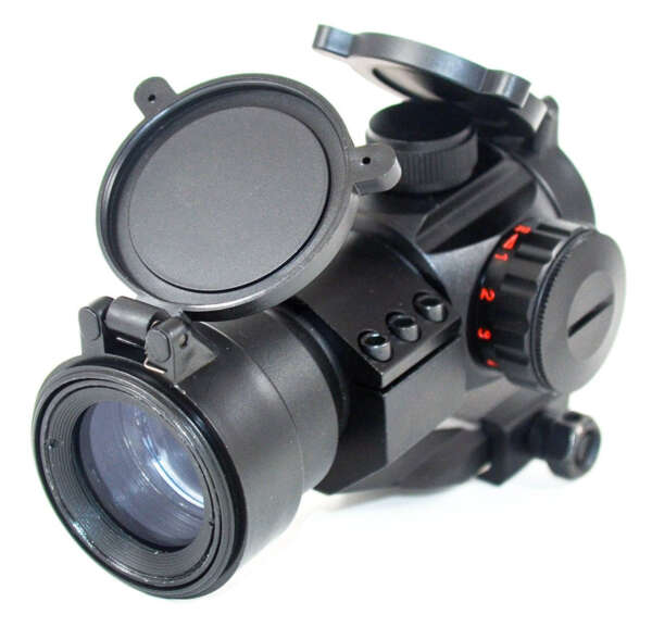 MIRA REFLEX ADE OPTICS ROJA/VERDE, 4 MOA CON RIEL ALZADO INCLUIDO (RD1-005) - Imagen 3
